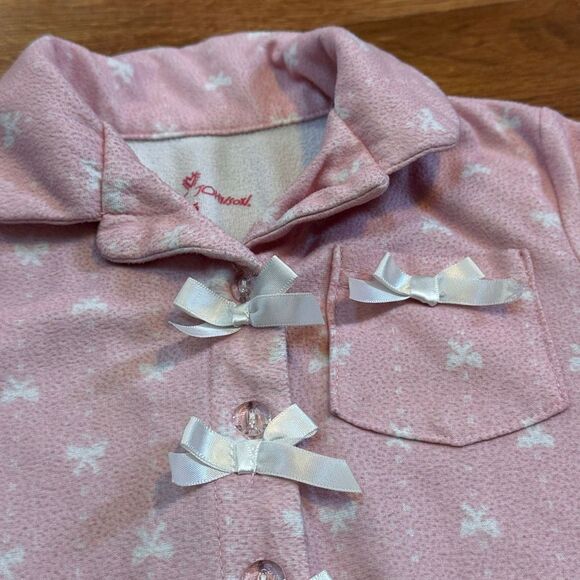 Betsey Johnson pajama Set Pink | Toddler Girl Size 5 - Picture 4 of 11